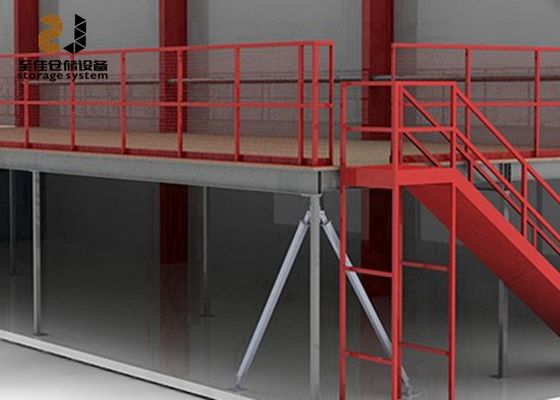 Gewerbliche Mezzanine-Böden 500 kg/m2-1500 kg/m2 Büromessanine-Strukturen