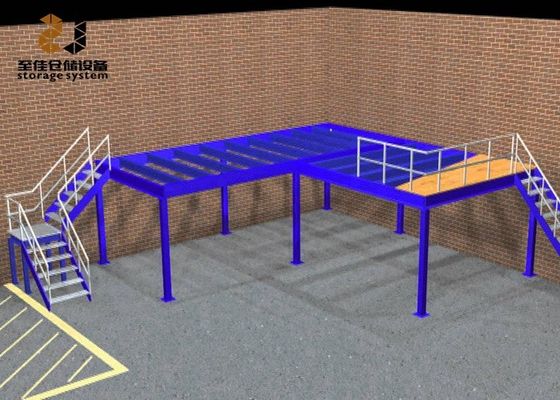 Gewerbliche Mezzanine-Böden 500 kg/m2-1500 kg/m2 Büromessanine-Strukturen