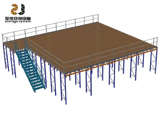 500 kg - 4000 kg/m2 Strukturelle Rack-gestützte Mezzanine-Böden ODM &amp; OEM