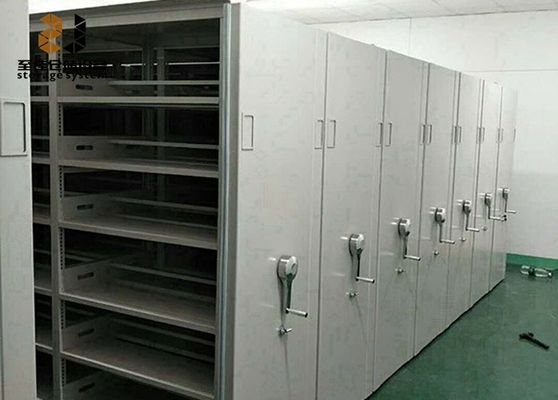 3 Punkte Schlüsselverschluss Mobilregal für Museum / Krankenhaus